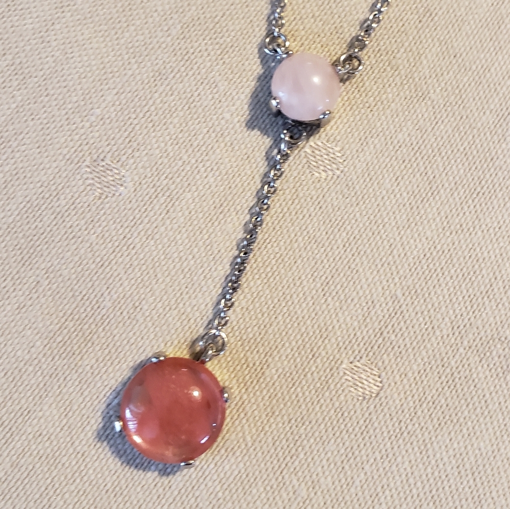Lariat Necklace w/ Beads
